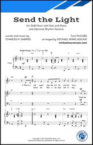 Send the Light SAB choral sheet music cover Thumbnail